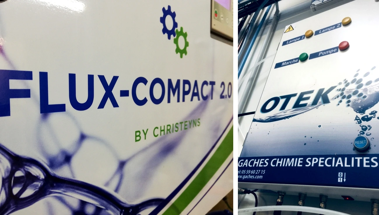 Système de lavage OTEK utilisé par la Blanchisserie Nelly au Thor pour un entretien écologique du linge